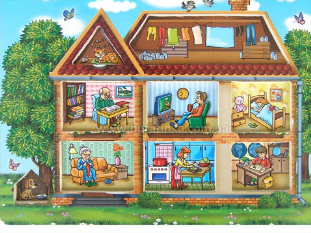Игры новый домик. Домик иллюстрация. Окошки для домика. Сказочный домик для детей. Детский домик в саду.