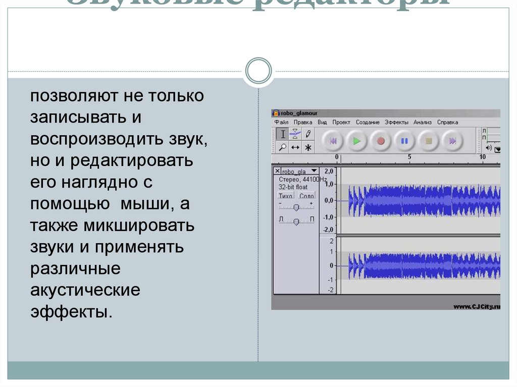 Звуковые редакторы. Звуковые волны презентация. Звуковые редакторы Информатика. Типы звуковых редакторов.