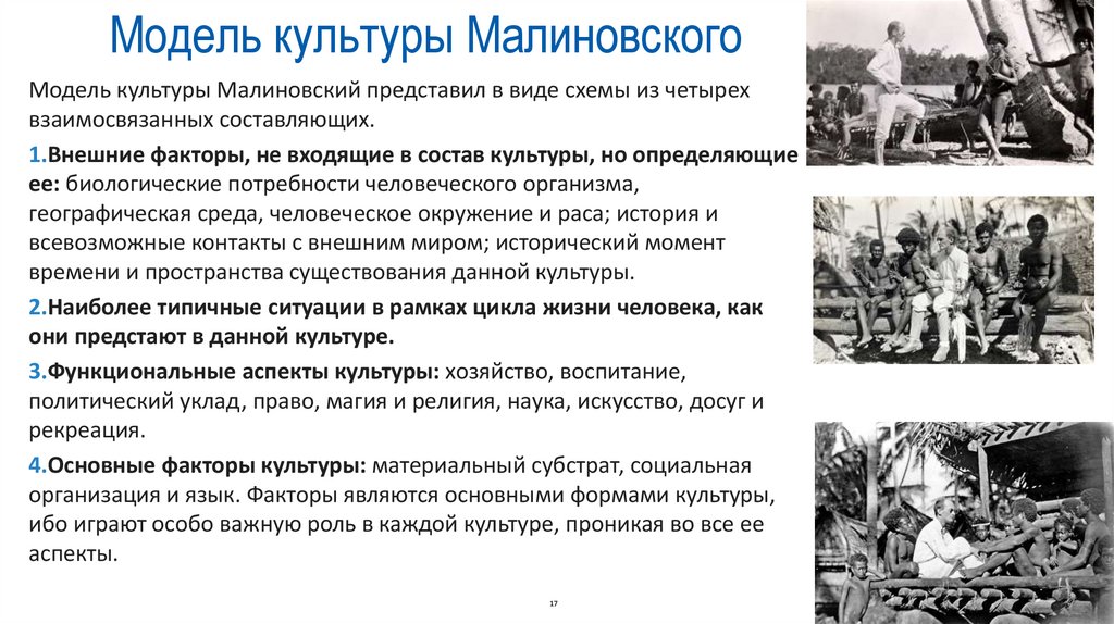 Модель культуры Малиновского