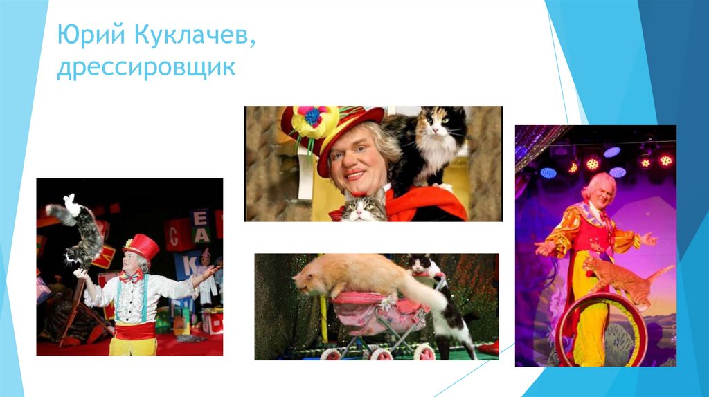 Юрий Куклачев, дрессировщик