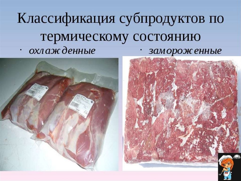 Обработка субпродуктов из птицы презентация