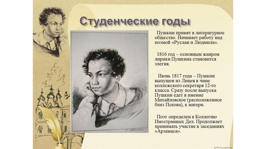 Проект про а с пушкин - 86 фото