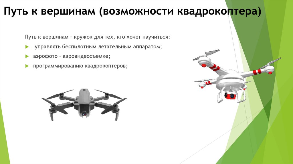 Презентация про квадрокоптер