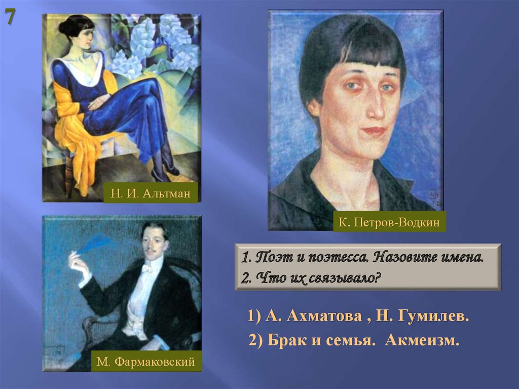 Поэт в женском роде. Поэт и поэтесса. Альтман и акмеизм. Н. Альтман. А. Ахматова, 1914. Я не поэтесса я поэт Ахматова.