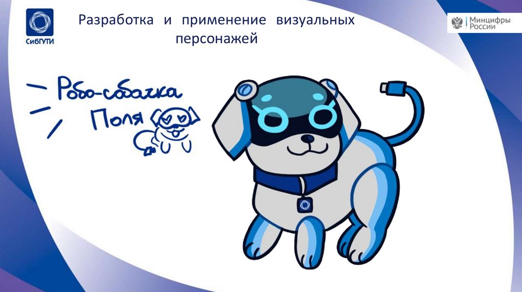 Разработка и применение визуальных персонажей