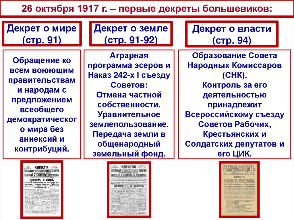 По утверждению большевиков советская власть образца 1917 г есть форма