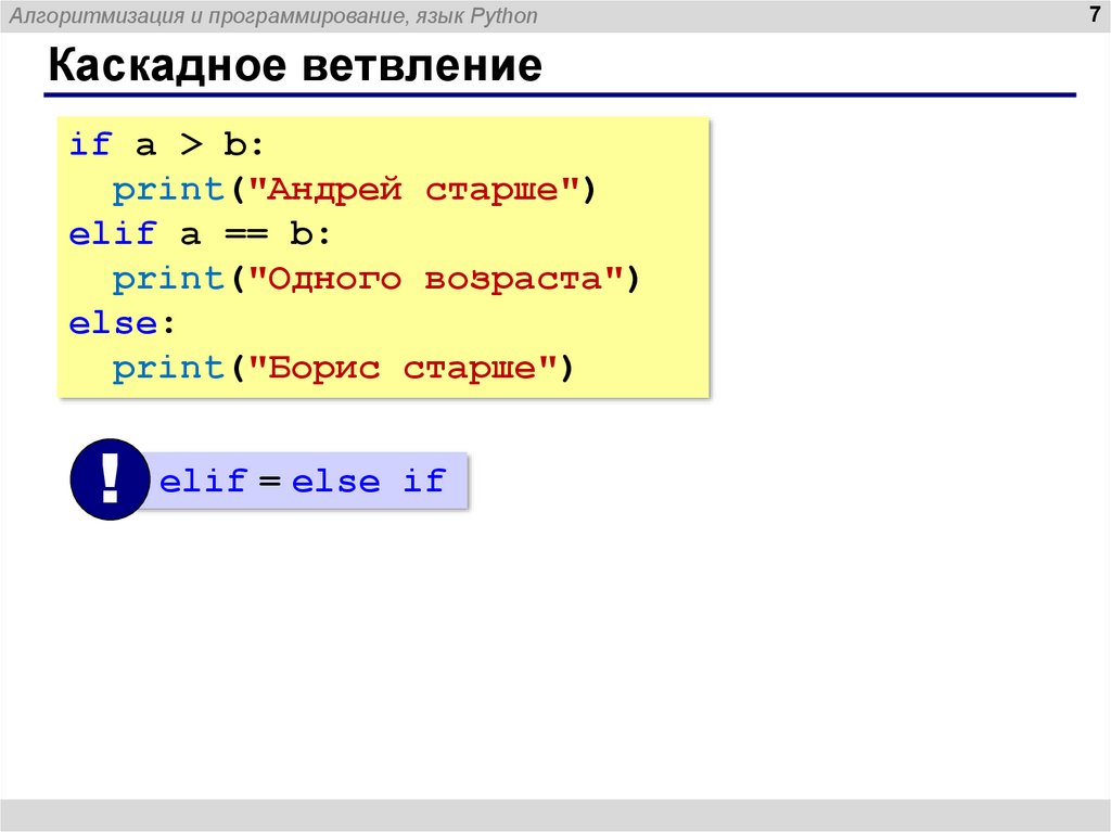 Задача презентация питон