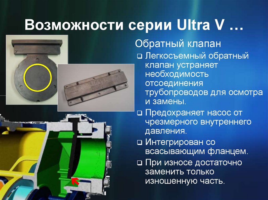 Возможности серии Ultra V …