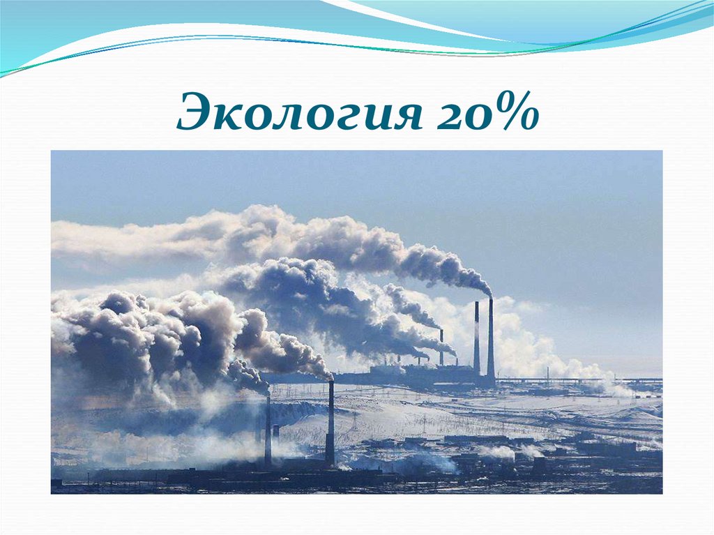 Экология 20%