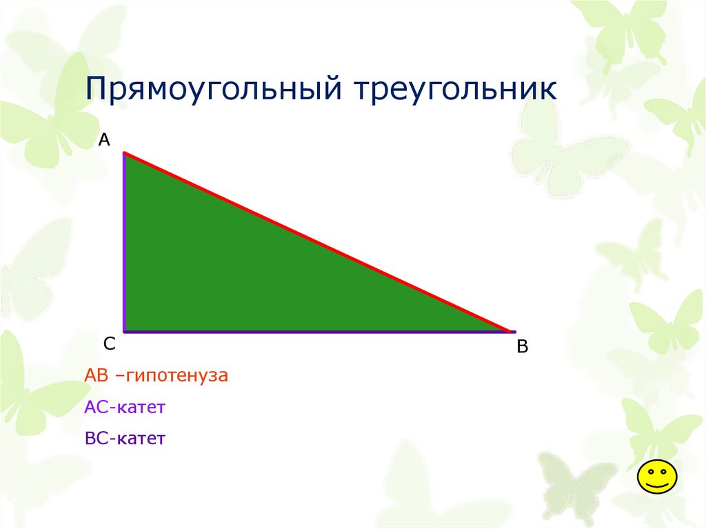 Прямоугольные треугольники презентация 8 класс