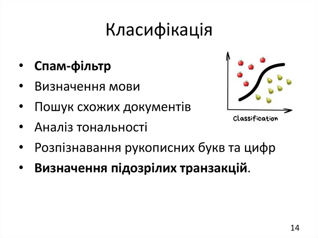 Класифікація