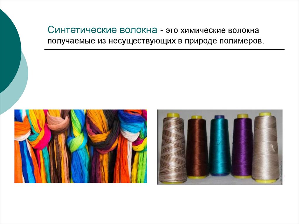Синтетические волокна - презентация онлайн