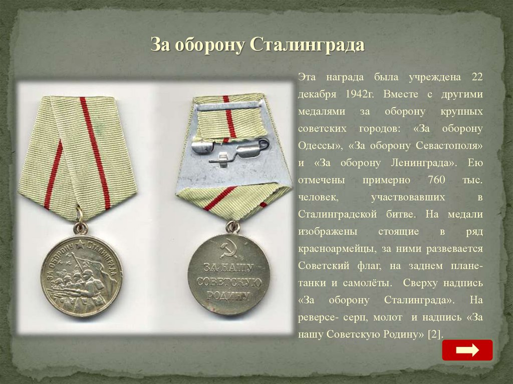 Боевые награды родины история и современность