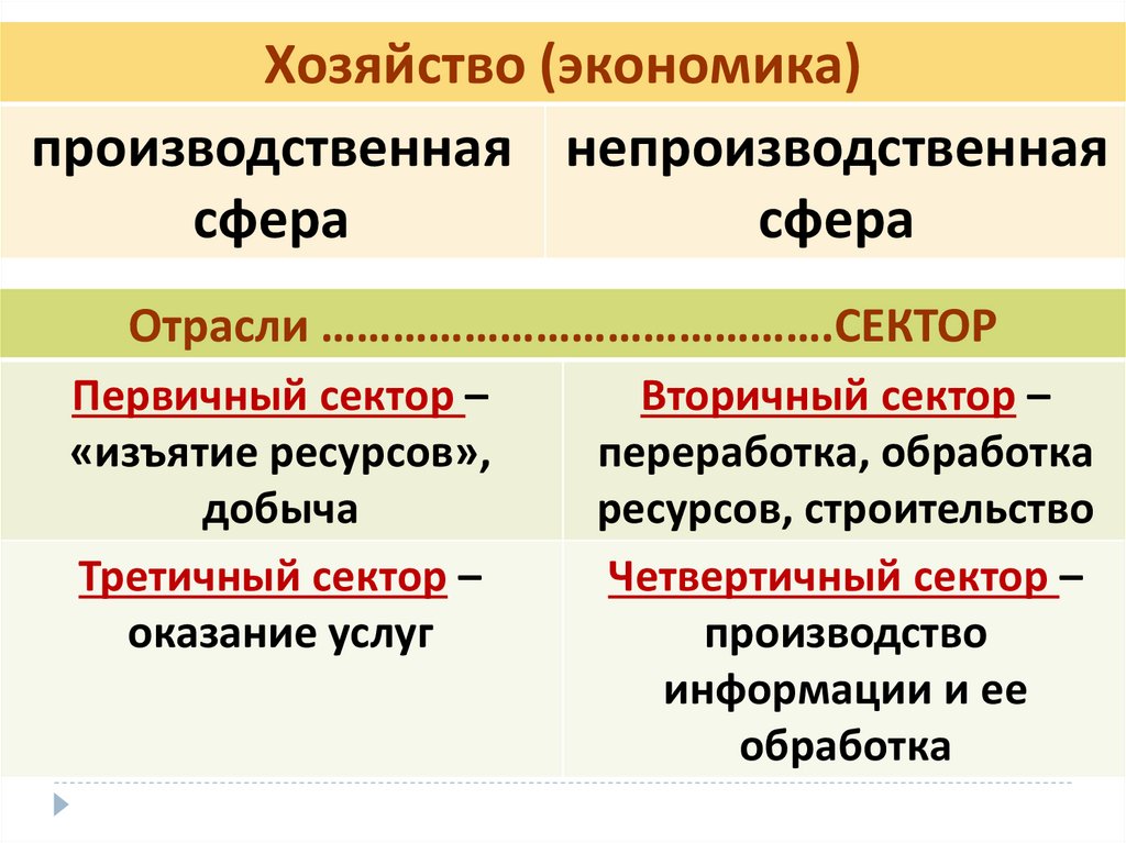 Термин хозяйство