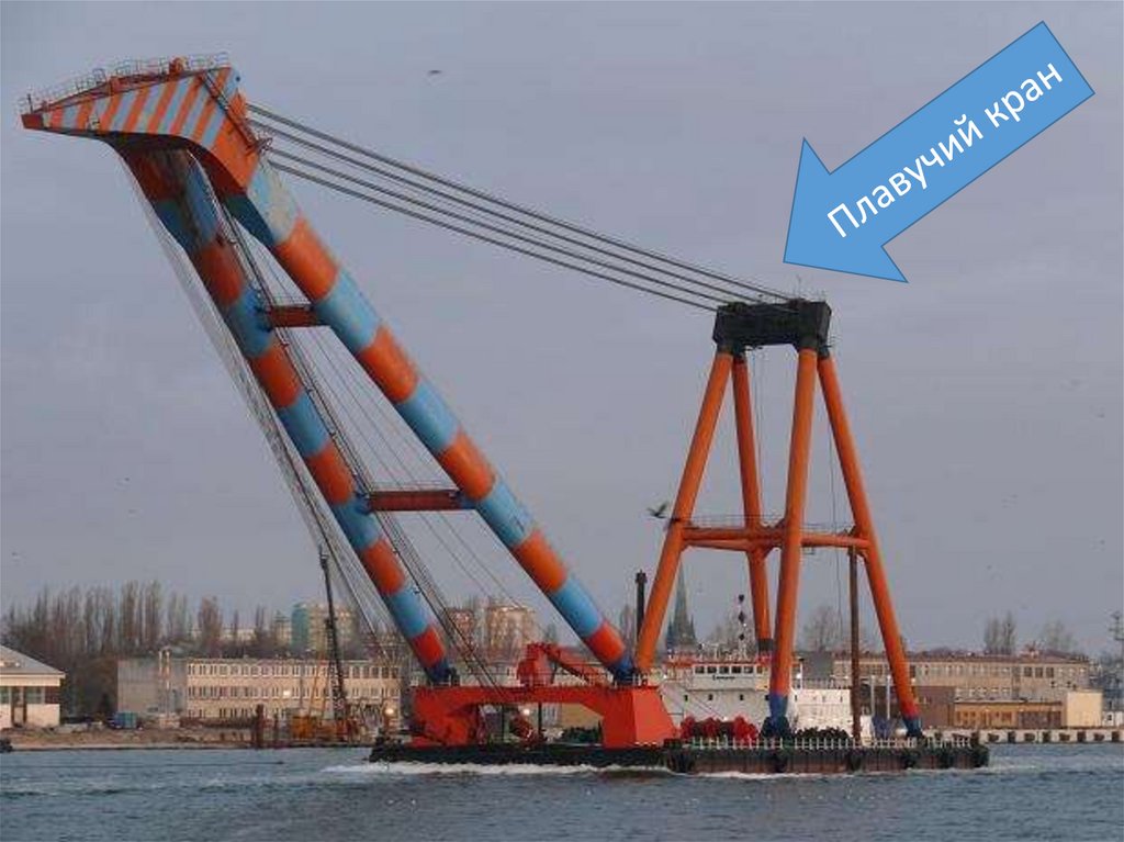 Плавучие краны - презентация онлайн