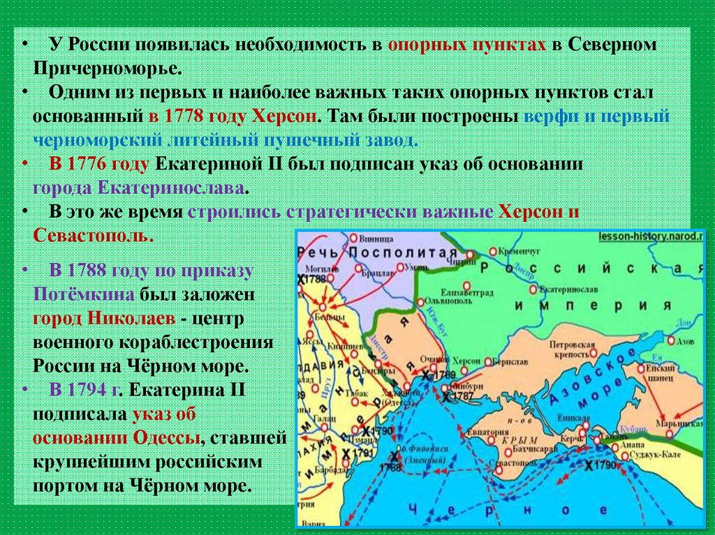 Крым был присоединен к российской империи в