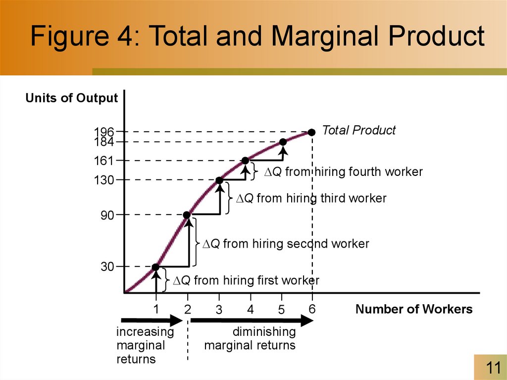 Figure 4: Total and Marginal Product