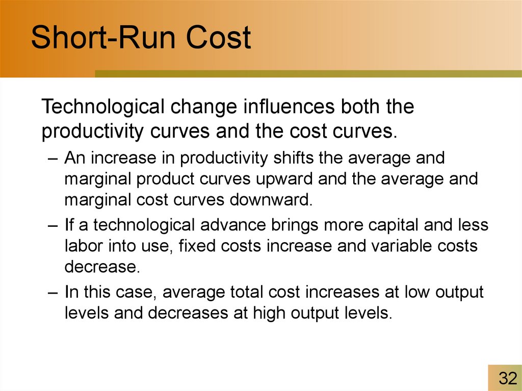 Short-Run Cost