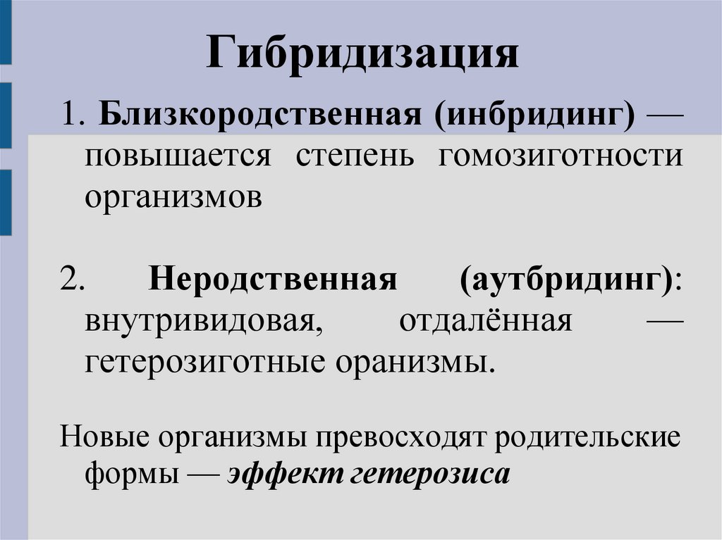 Презентация по биологии отдаленная гибридизация