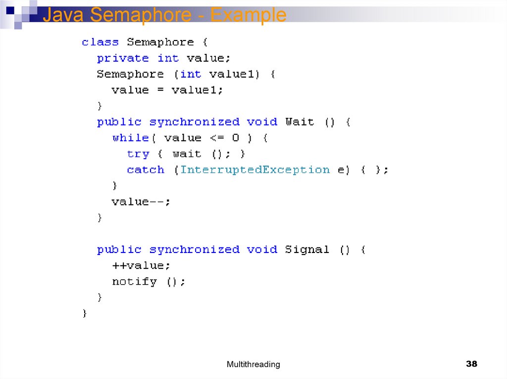 Java Semaphore - Example