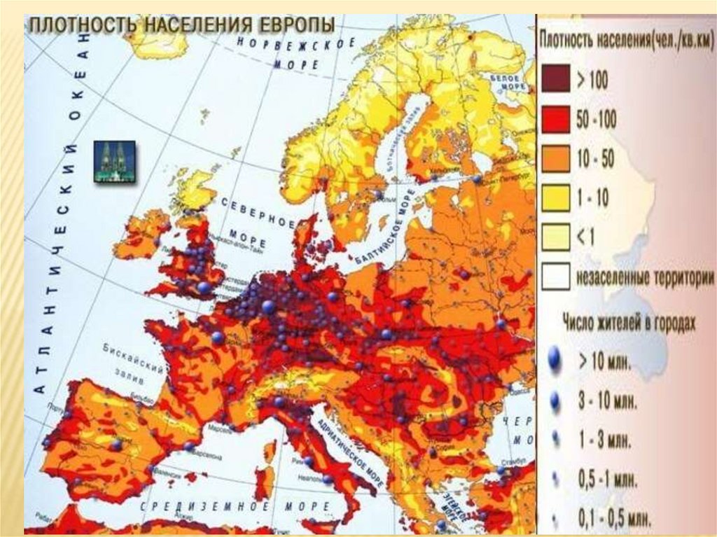 Основные народы зарубежной европы