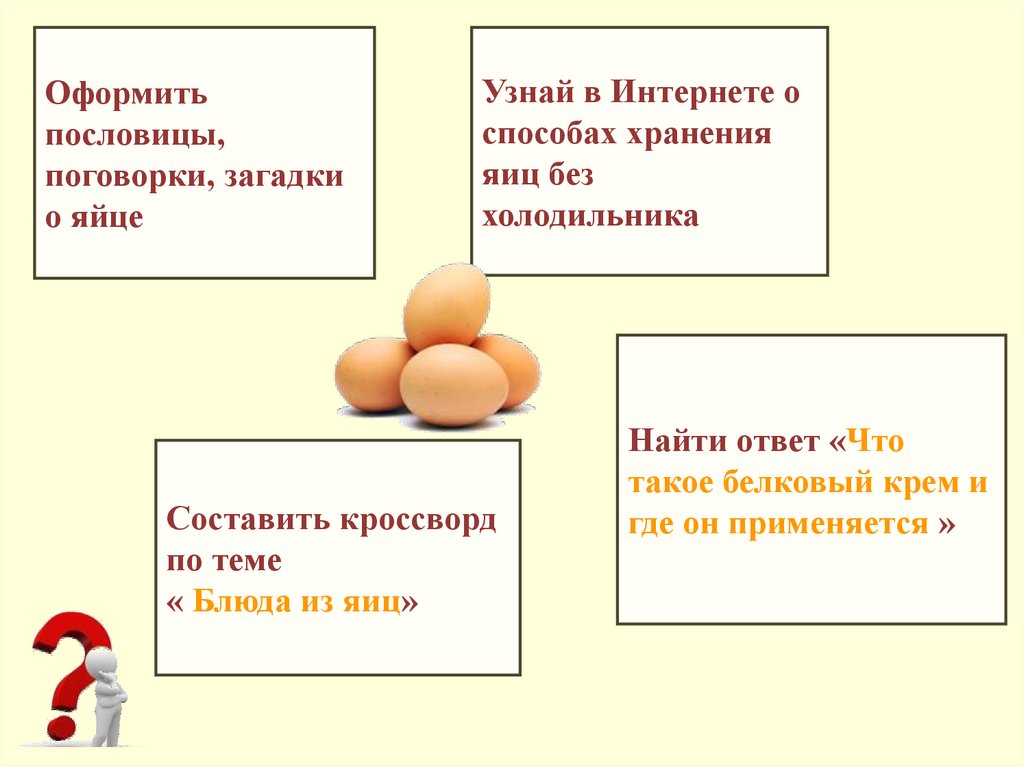 Тест блюда из яиц