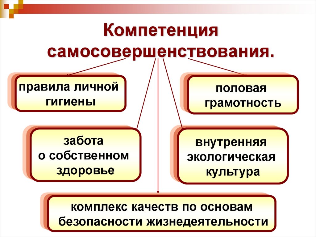 Компетенция самосовершенствования.