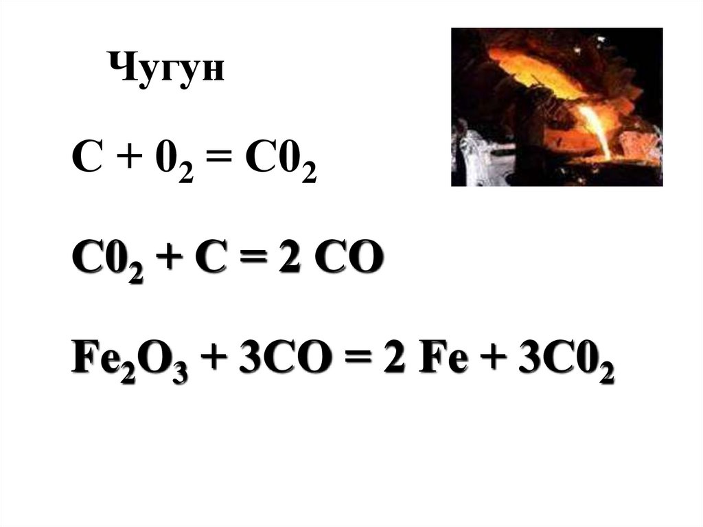 Производство чугуна и стали