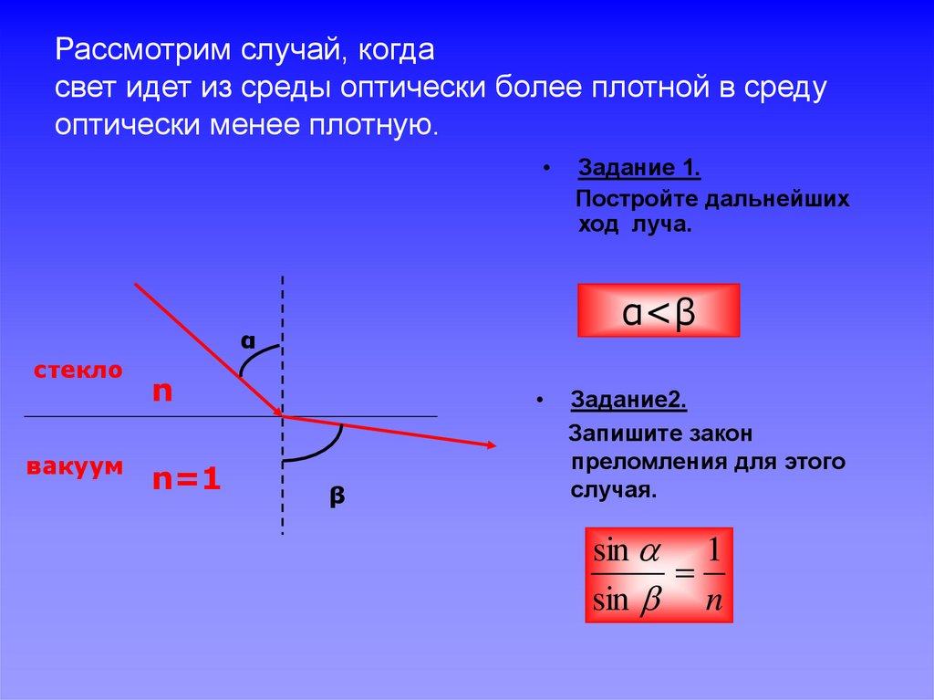 По рисунку 1 определите какая среда 1 или 2