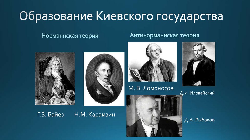 Образование Киевского государства