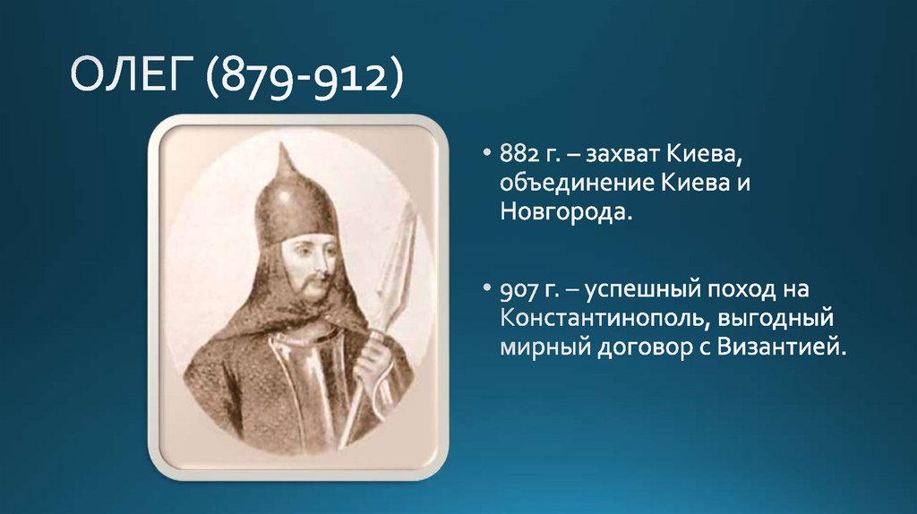 ОЛЕГ (879-912)
