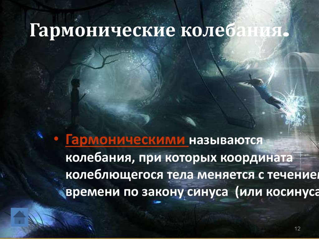 Гармонические колебания.