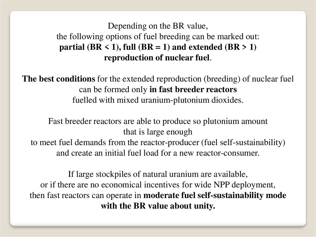 Sub Section: Nature - Uranium Breeding
