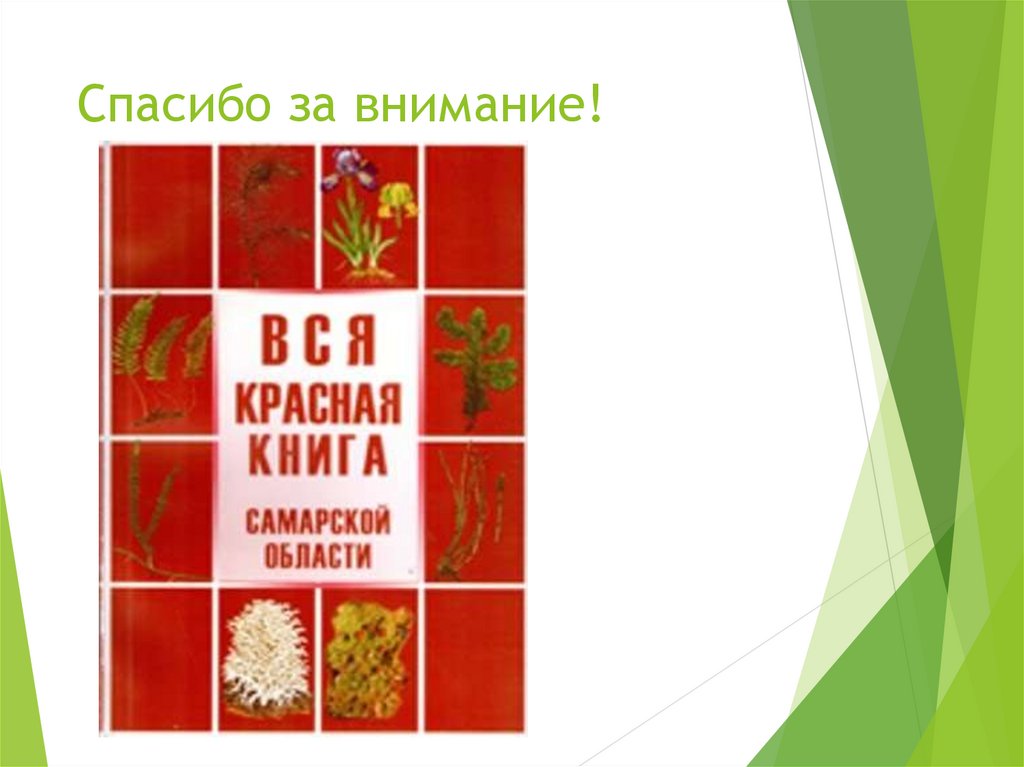 Красная книга Самарской области - презентация онлайн