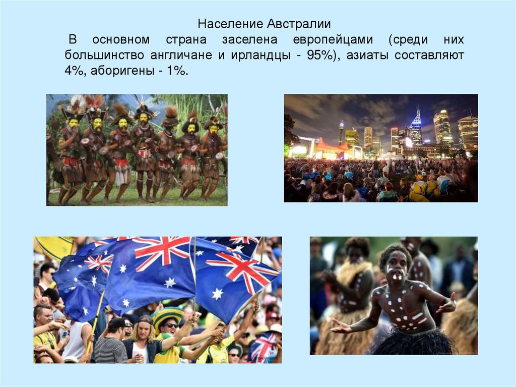 Народы австралии кратко