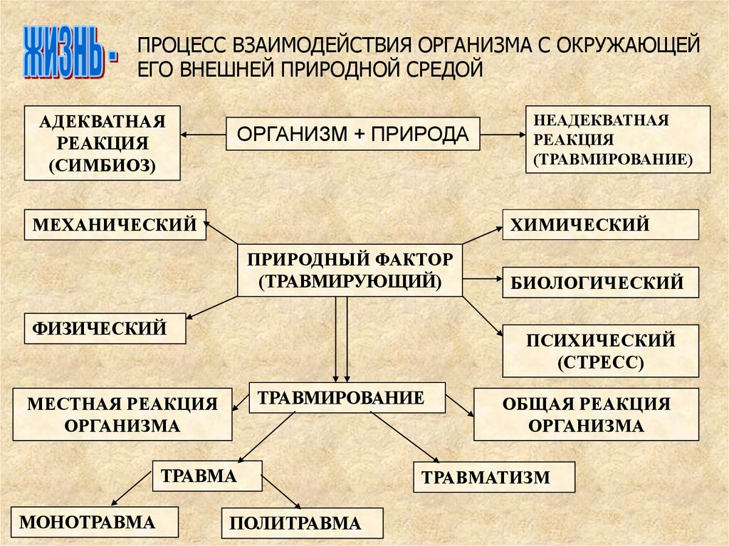 Химические нарушение