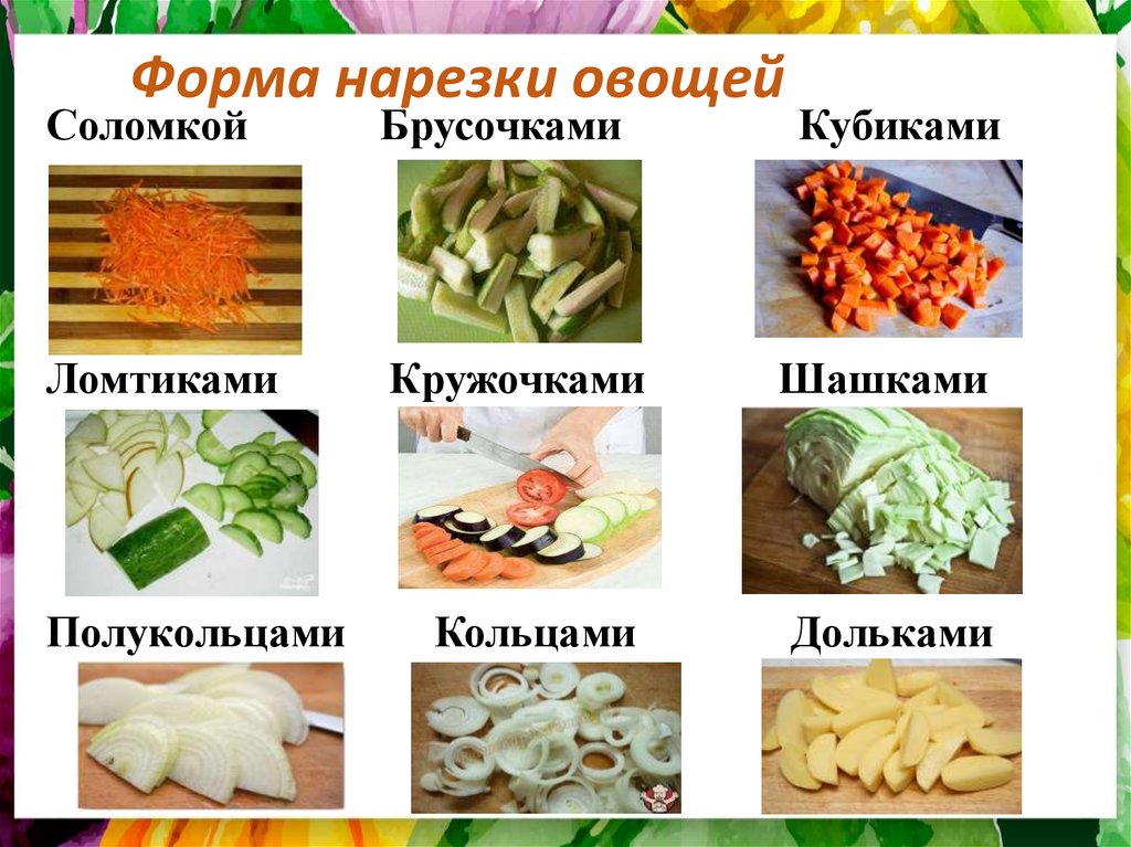 Овощи в питании человека - online presentation
