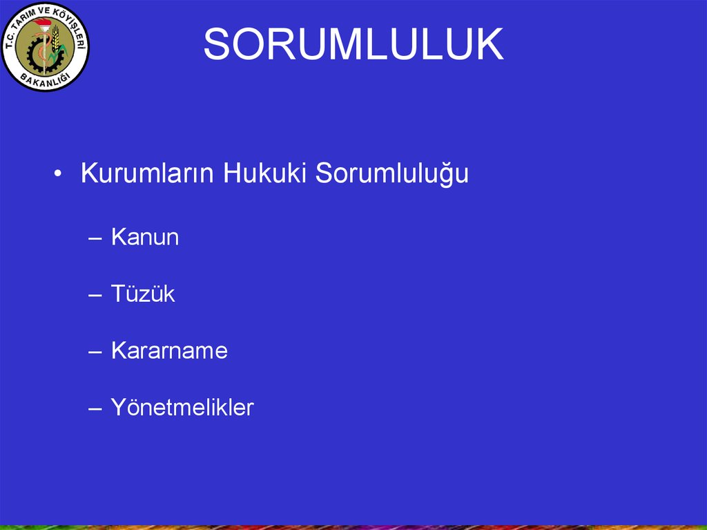 SORUMLULUK