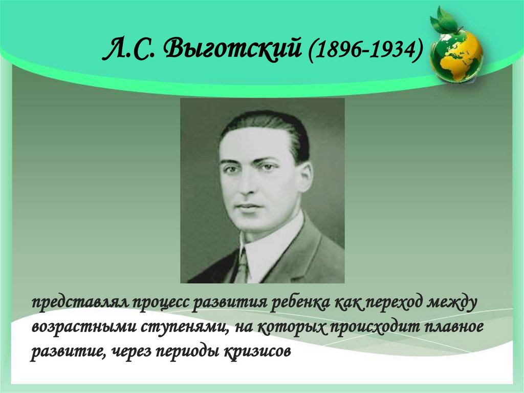 Л с выготский биография и основные труды презентация