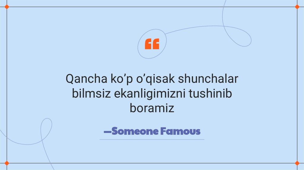 —Someone Famous
