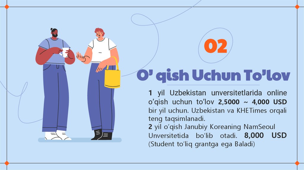 O’ qish Uchun To’lov