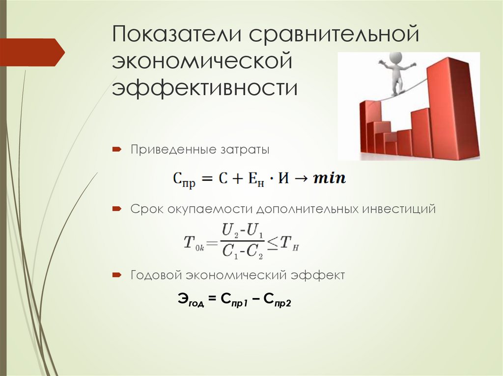 Сопоставление показателей