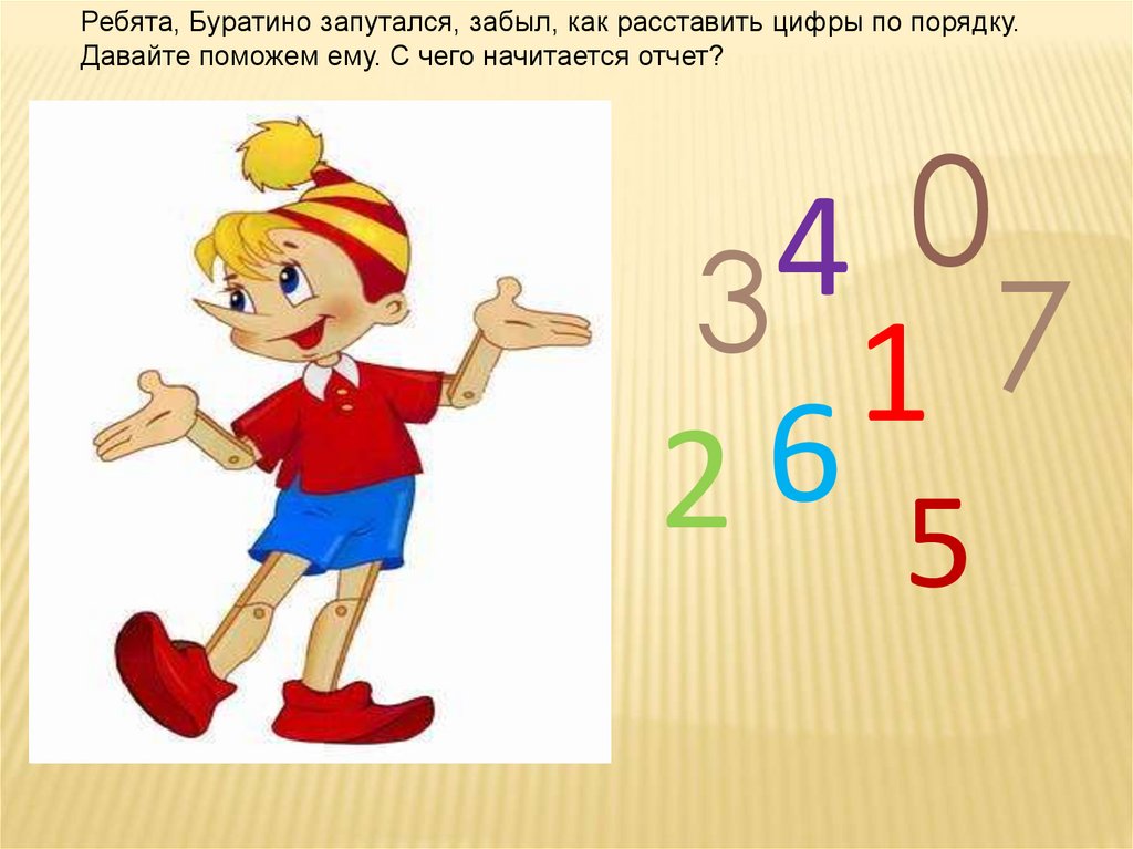 Презентация счет до 5