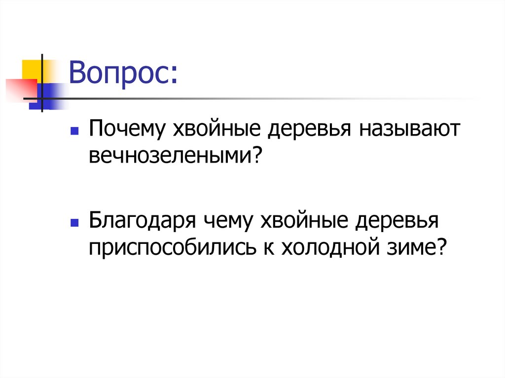 Вопрос: