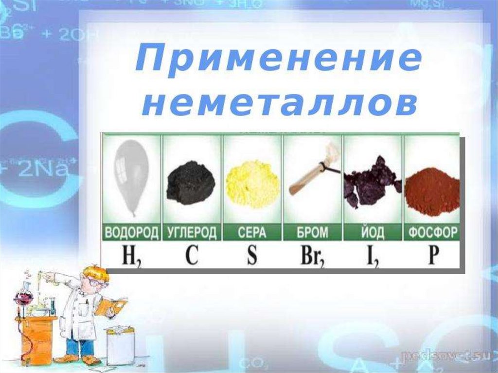 Применение неметаллов 11 класс. Применение неметаллов. Неметаллы презентация. Неметаллы в быту. Применение металлов и неметаллов.