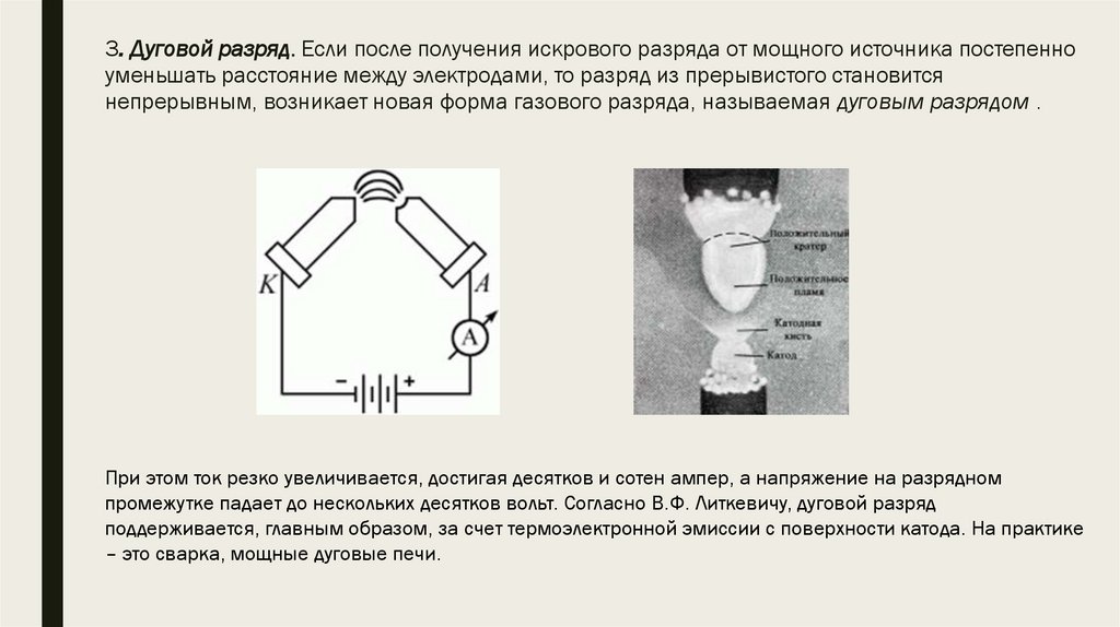 Что называется газовым разрядом нарисуйте схему эксперимента по изучению