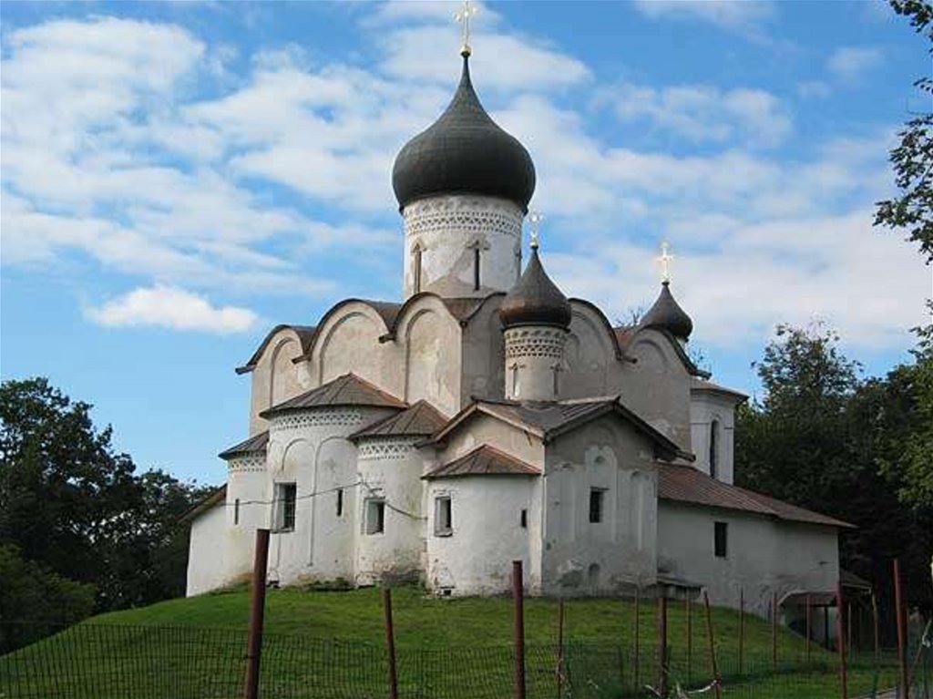 Архитектура церквей Пскова