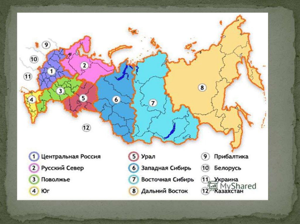 Карта поволжья россии с областями и городами