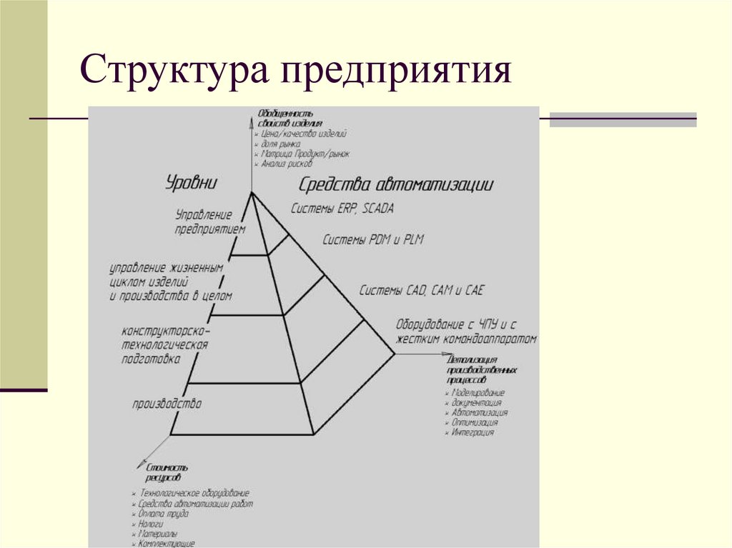Структура предприятия
