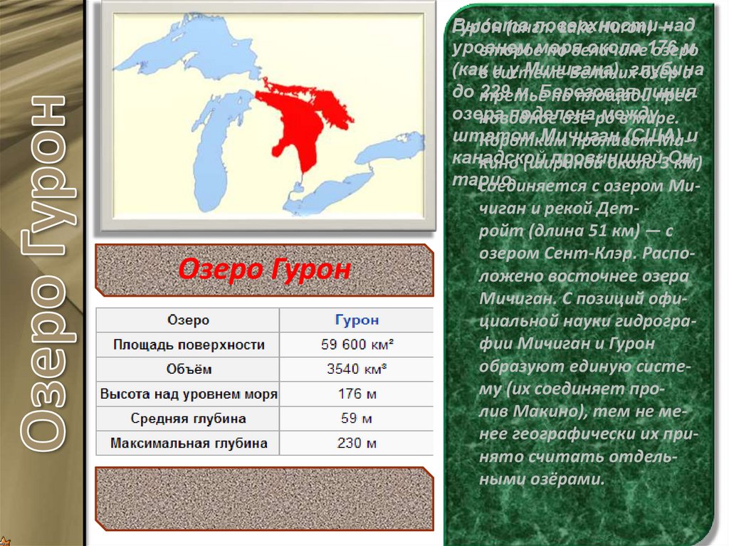 Презентация на тему великие озера мира